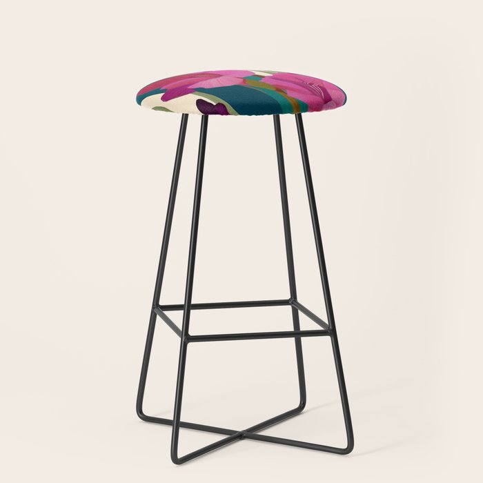 Magenta Garden Stool Gallery Image 1