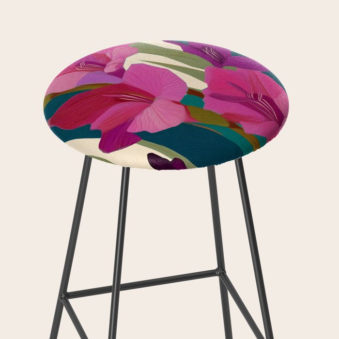 Magenta Garden Stool Gallery Image 2