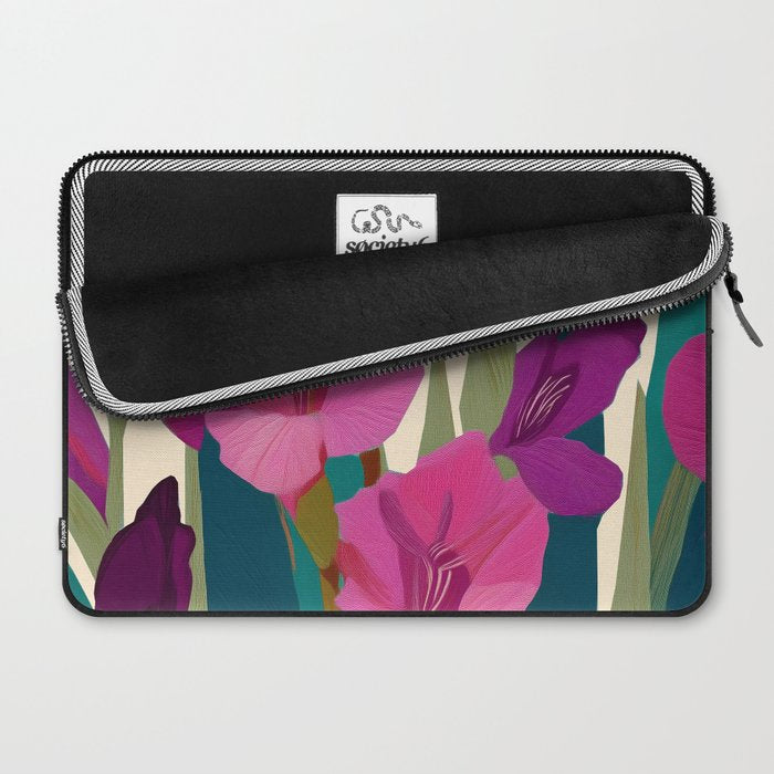 Magenta Garden Laptop Sleeve Gallery Image 2