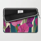 Magenta Garden Laptop Sleeve Gallery Image 2
