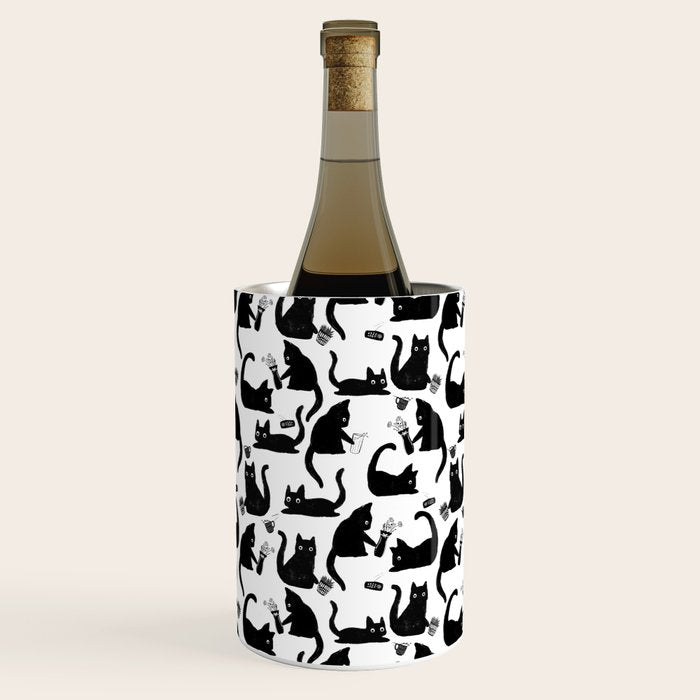 Bad Cats Knocking Stuff Over Wine Chiller Gallery Image 2