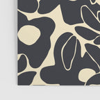 Abstract vintage flower art pattern Poster Gallery Image 3