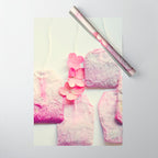 The Art of Tea - white still life photograph wall decor Wrapping Paper Gallery Image 1