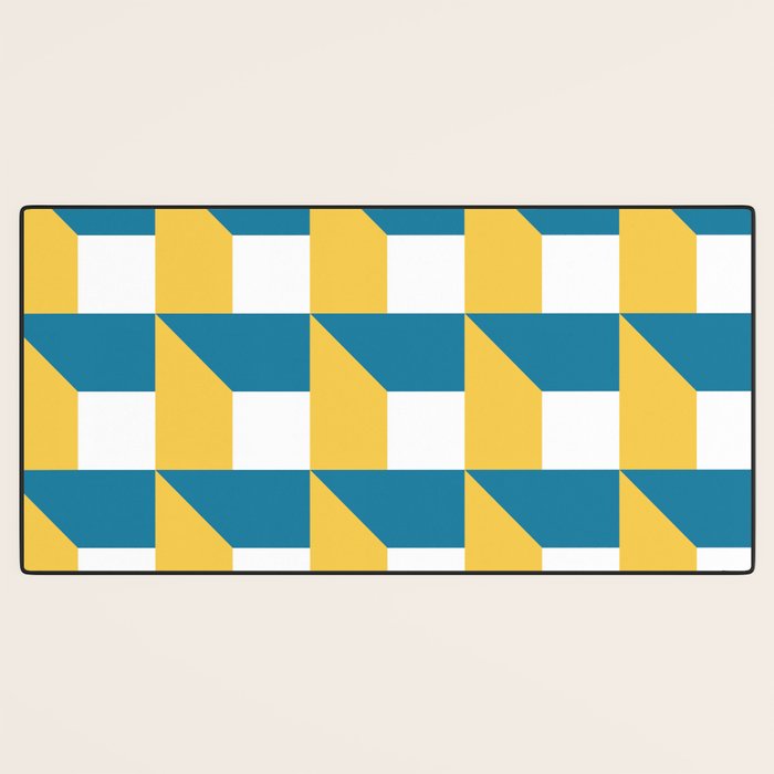 Modern Geometric 51 Desk Mat Gallery Image 3