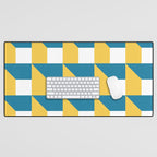 Modern Geometric 51 Desk Mat Gallery Image 1