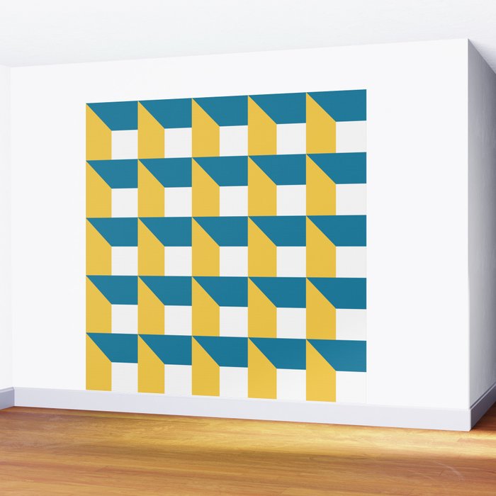 Modern Geometric 51 Wall Mural Gallery Image 2