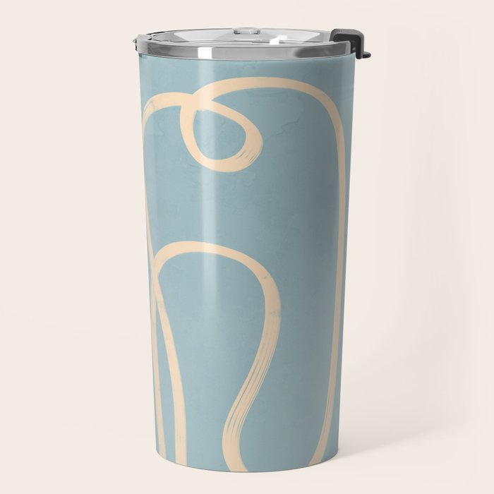 Abstract line art 229 Travel Mug Gallery Image 2