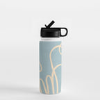 Abstract line art 229 Water Bottle Gallery Image 1