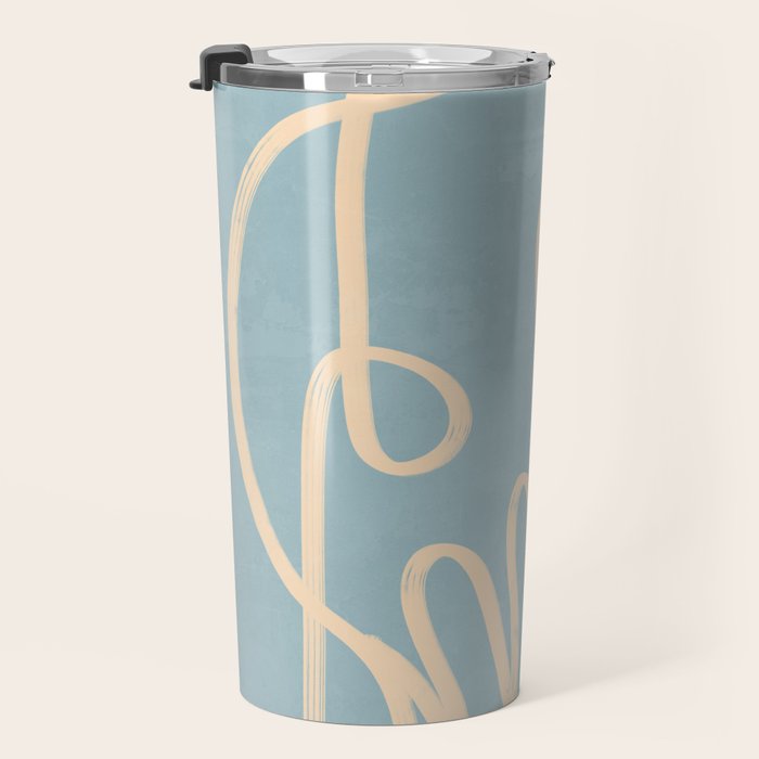 Abstract line art 229 Travel Mug Gallery Image 3