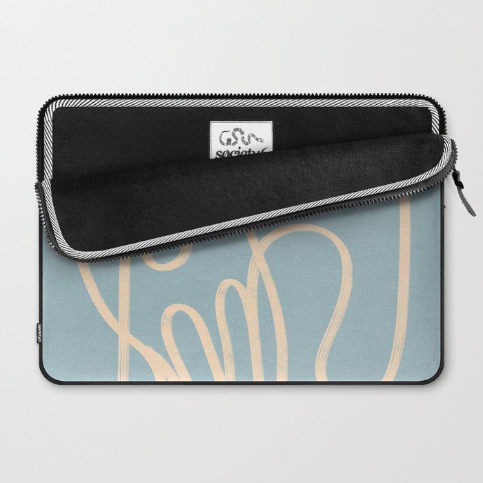Abstract line art 229 Laptop Sleeve Gallery Image 2