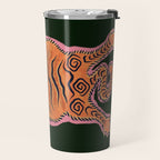 Wild Tiger Rug Travel Mug Gallery Image 2