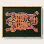 Wild Tiger Rug Serving Tray Gallery Image 1