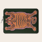 Wild Tiger Rug Laptop Sleeve Gallery Image 2