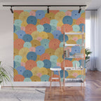 Coloful Sea Urchins 2 Wall Mural Gallery Image 1