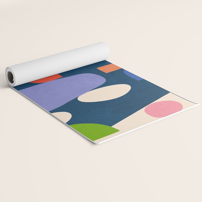 Modern Abstract Art 40 Yoga Mat Gallery Image 2