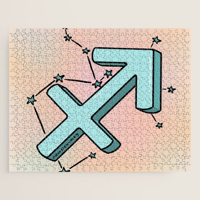 Sagittarius Symbol Jigsaw Puzzle Gallery Image 1