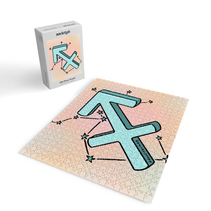 Sagittarius Symbol Jigsaw Puzzle Gallery Image 2