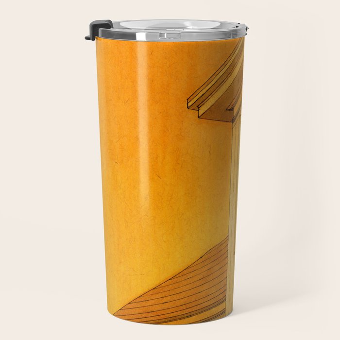 Wildfire Orange Travel Mug Gallery Image 3