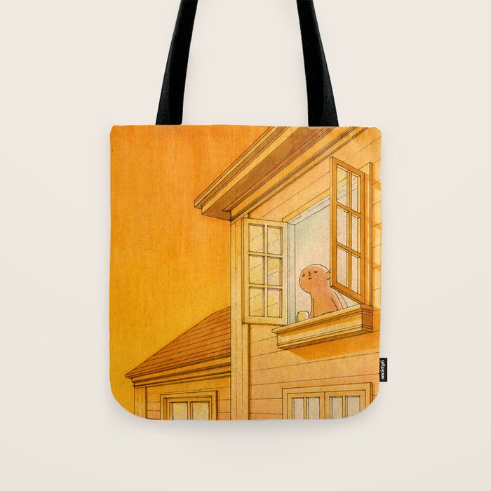Wildfire Orange Tote Bag Gallery Image 1