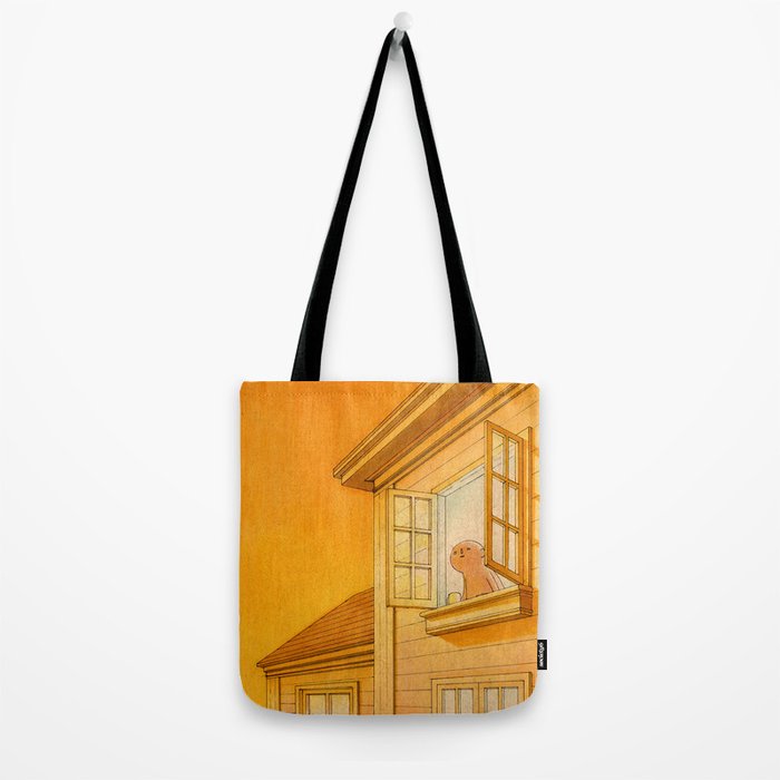 Wildfire Orange Tote Bag Gallery Image 2
