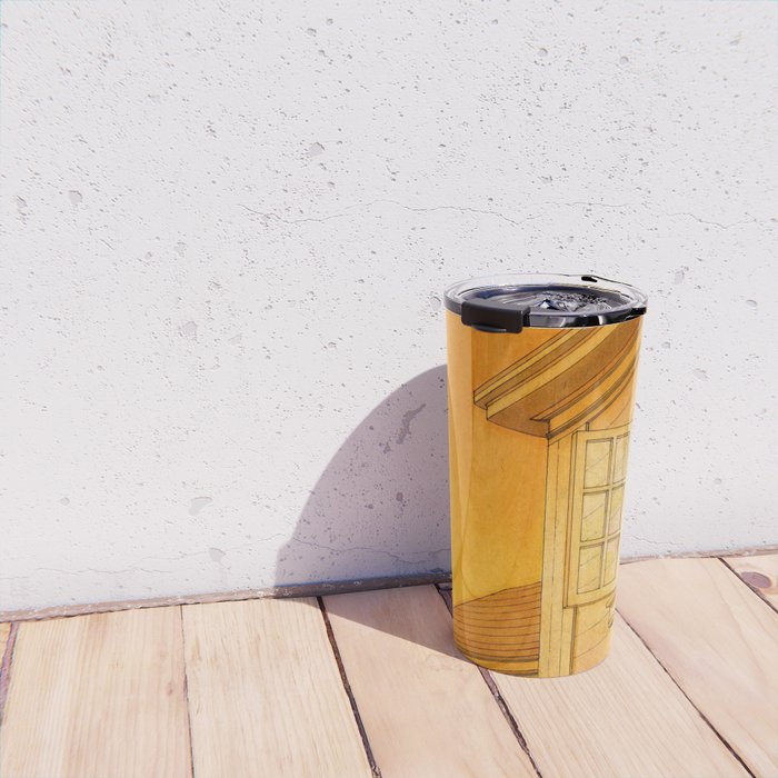 Wildfire Orange Travel Mug Gallery Image 4