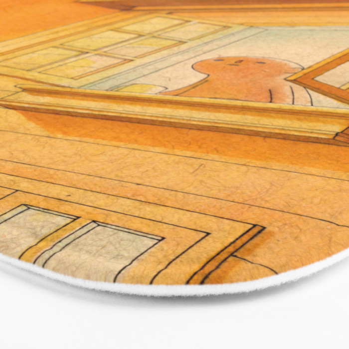 Wildfire Orange Bath Mat Gallery Image 3