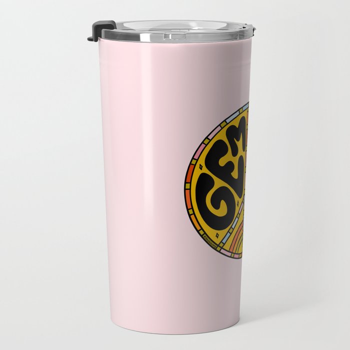 Gemini Peace Sign Travel Mug Gallery Image 3