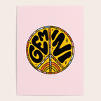 Gemini Peace Sign Poster Gallery Image 4
