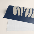 Night Bloom - Blue Wrapping Paper Gallery Image 2