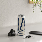 Night Bloom - Blue Water Bottle Gallery Image 4