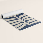 Night Bloom - Blue Yoga Mat Gallery Image 2