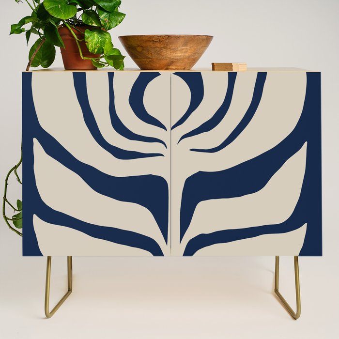 Night Bloom - Blue Credenza Gallery Image 1