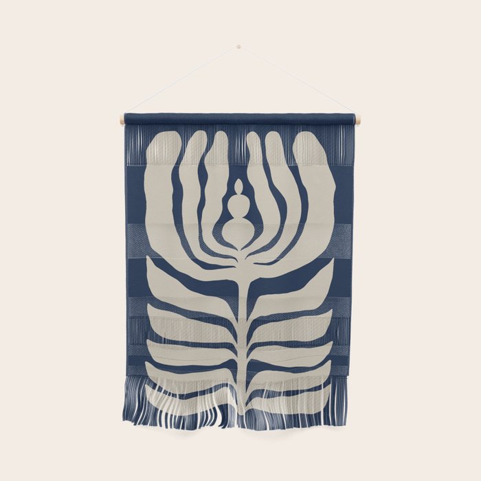 Night Bloom - Blue Wall Hanging Gallery Image 1