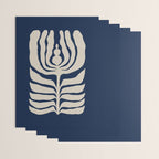 Night Bloom - Blue Wrapping Paper Gallery Image 3
