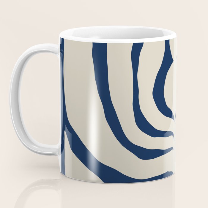 Night Bloom - Blue Coffee Mug Gallery Image 3
