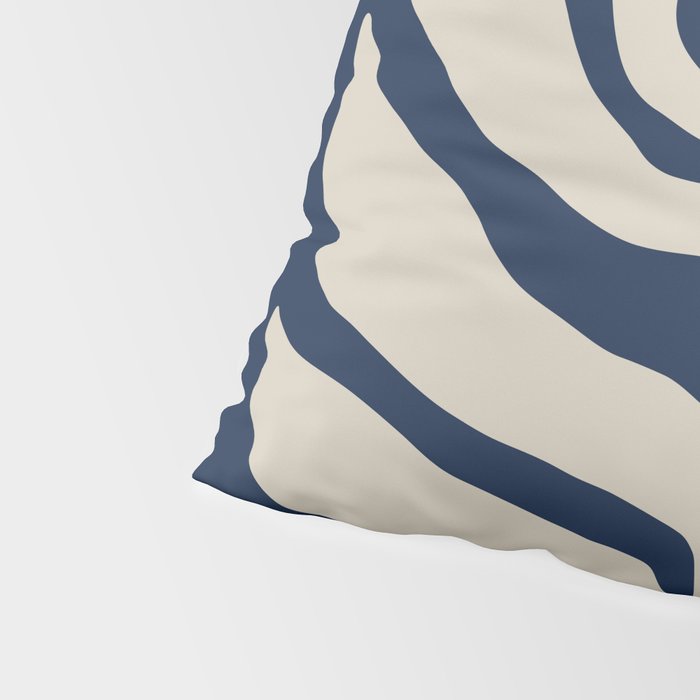 Night Bloom - Blue Pillow Sham Gallery Image 4