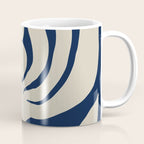 Night Bloom - Blue Coffee Mug Gallery Image 1
