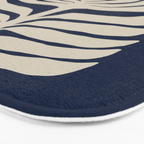 Night Bloom - Blue Bath Mat Gallery Image 3