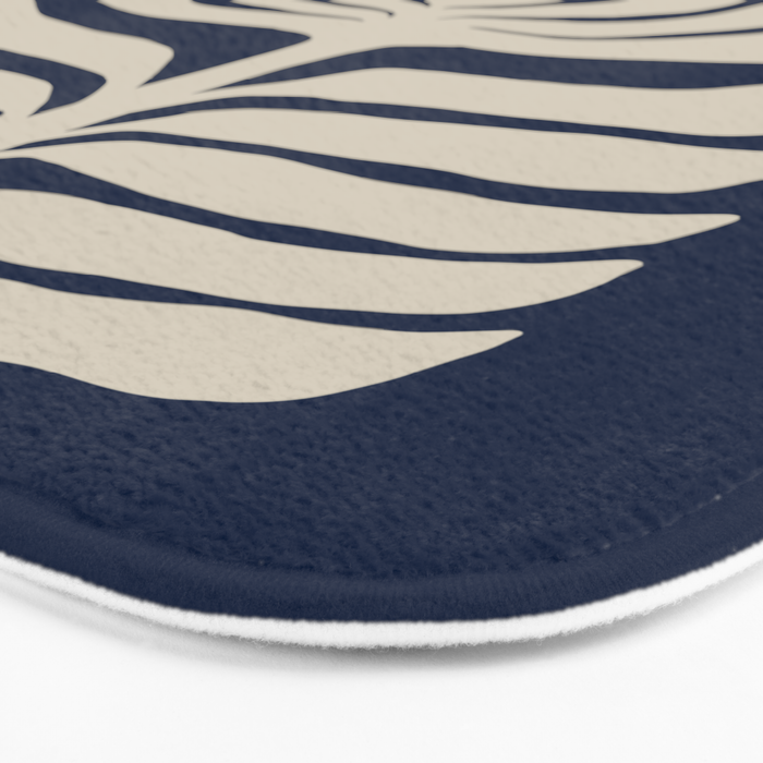 Night Bloom - Blue Bath Mat Gallery Image 3