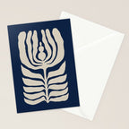 Night Bloom - Blue Stationery Card Gallery Image 2