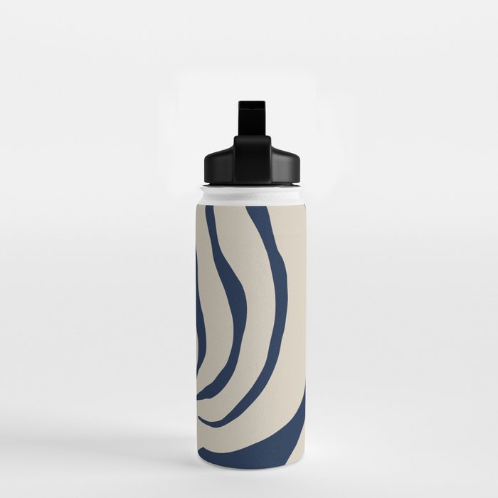 Night Bloom - Blue Water Bottle Gallery Image 2