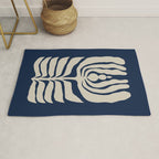 Night Bloom - Blue Rug Gallery Image 1