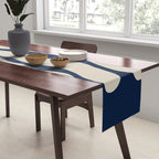 Night Bloom - Blue Table Runner Gallery Image 2