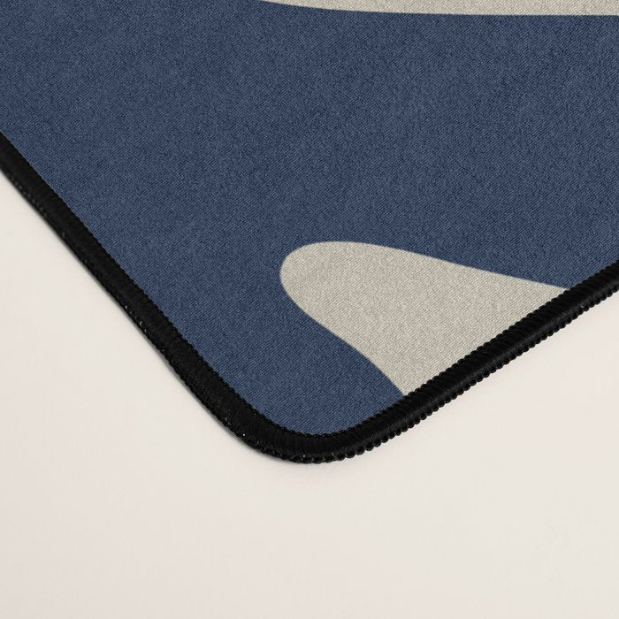 Night Bloom - Blue Desk Mat Gallery Image 4