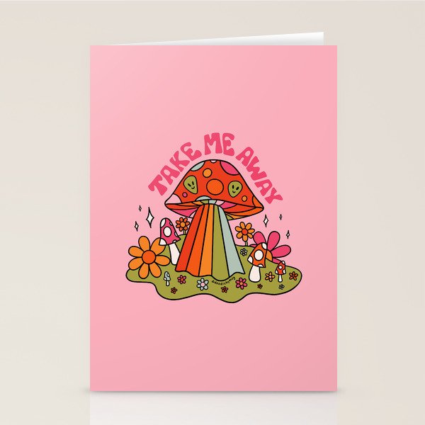 Take Me Away UFO Stationery Card Gallery Image 2