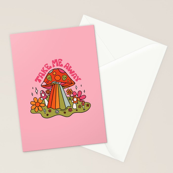 Take Me Away UFO Stationery Card Gallery Image 2