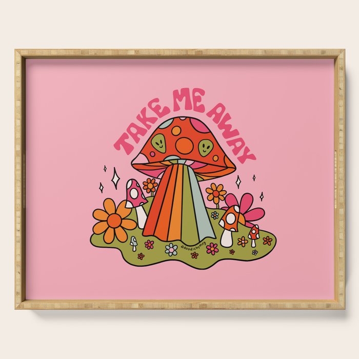 Take Me Away UFO Serving Tray Gallery Image 1