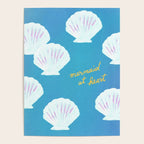 Mermaid At Heart - Blue Shells Poster Gallery Image 4