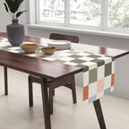 Fall Checkerboard Table Runner Gallery Image 2