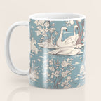 Elegant Swans in Bloom Coffee Mug Gallery Image 3